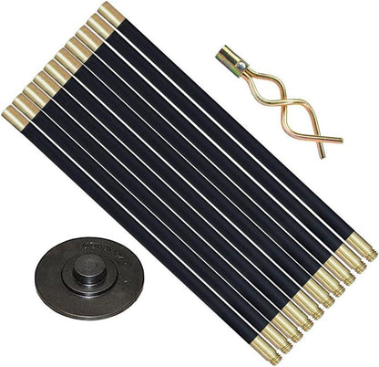 12pcs Universal Drain Rod Set