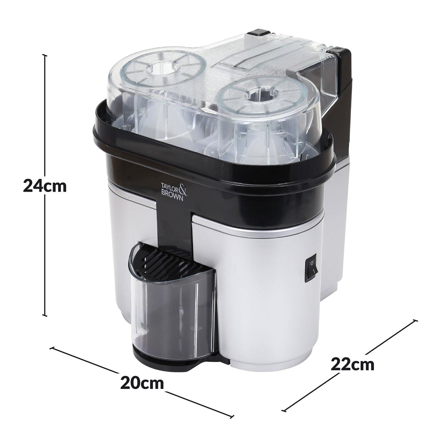 90W Electric Twin Juicer